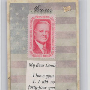 2018 The Bar Pieces of the Past Hybrid Herbert Hoover 5/48