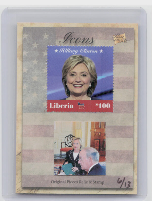 2018 The Bar Pieces of the Past Hybrid Hillary Clinton 6/13
