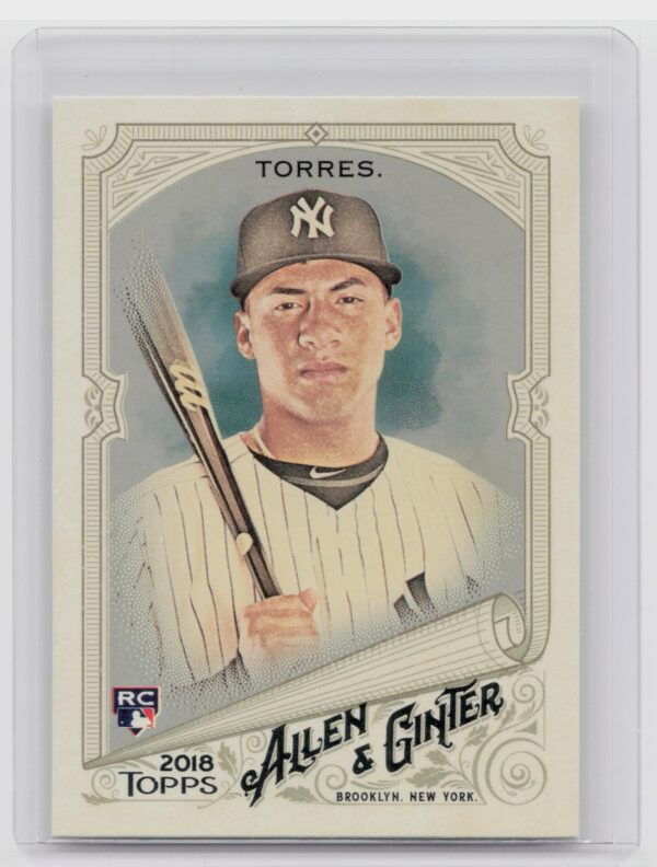2018 Topps Allen & Ginter Gleyber Torres RC #240 Yankees