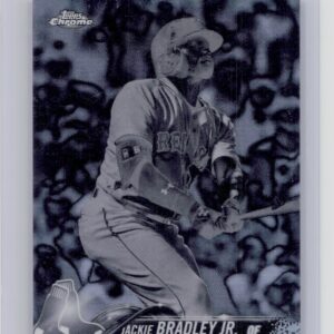 2018 Topps Chrome Jackie Bradley Jr. Negative Refractor #115 Sox