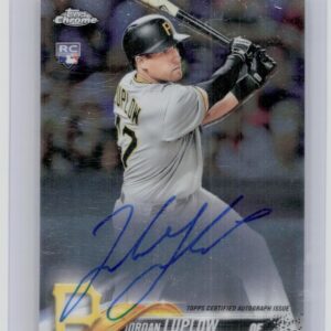 2018 Topps Chrome Jordan Luplow AU #RA-JL Pirates Rookie Autographs
