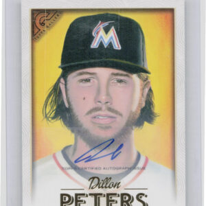 2018 Topps Gallery Dillon Peters AU #108 Marlins Autographs