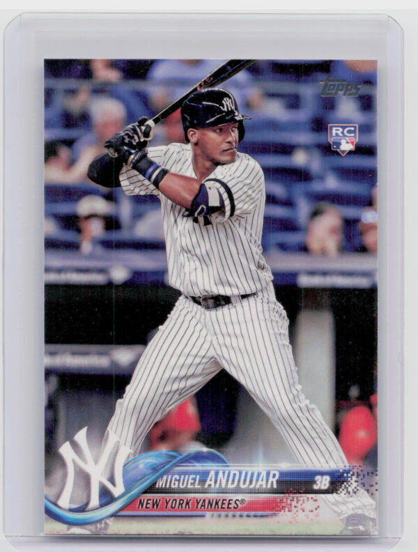 2018 Topps Miguel Andujar RC #305 Yankees