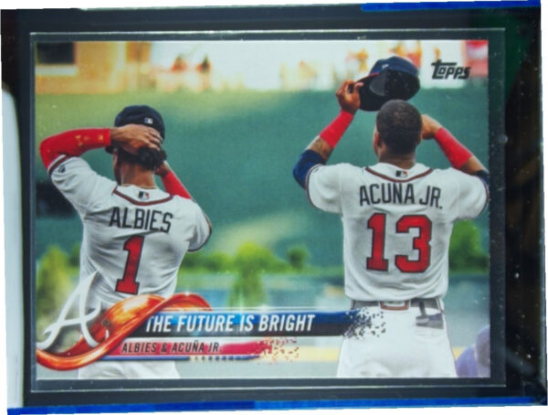 2018 Topps Update The Future Is Bright (Ronald Acuna Jr. / Ozzie Albies) #US43 B