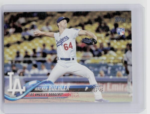 2018 Topps Walker Buehler RC #177 Dodgers