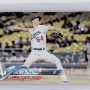 2018 Topps Walker Buehler RC #177 Dodgers