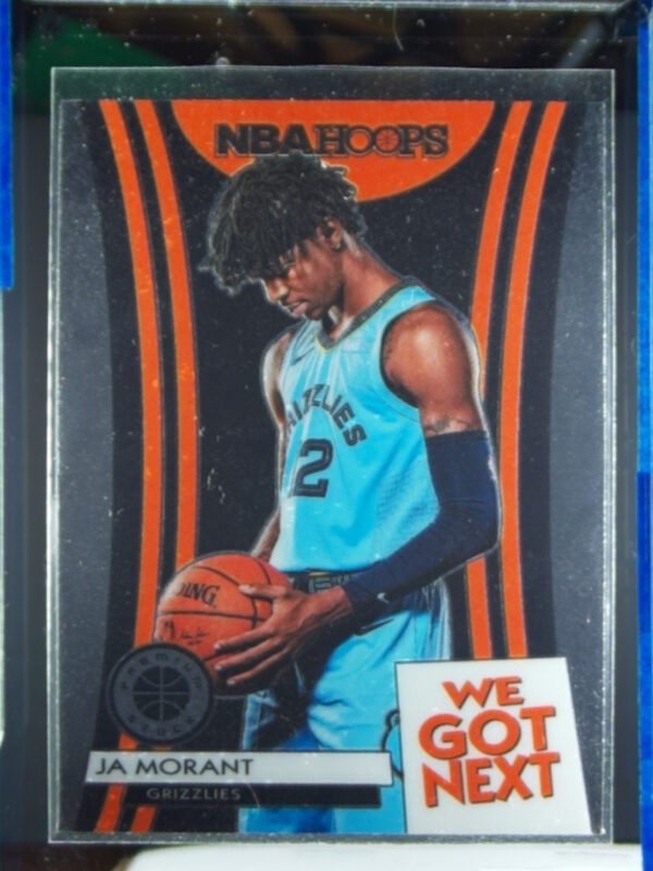 2019-20 Hoops Premium Stock Ja Morant #19 Grizzlies We Got Next