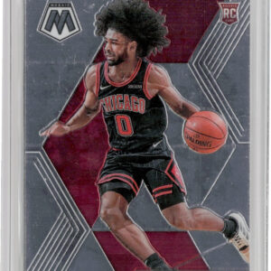 2019-20 Panini Mosaic Coby White RC #211 Bulls