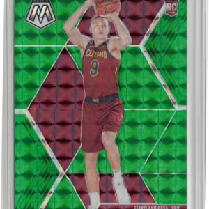 2019-20 Panini Mosaic Dylan Windler Green Prizm #208 Cavaliers