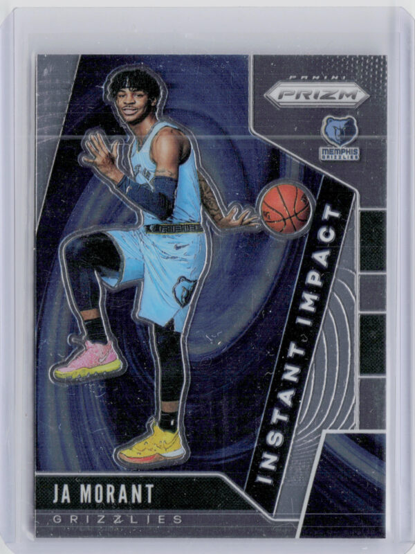 2019-20 Panini Prizm Ja Morant #12 Grizzlies Instant Impact