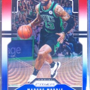 2019-20 Prizm Marcus Morris Prizms Red White and Blue #46 Knicks