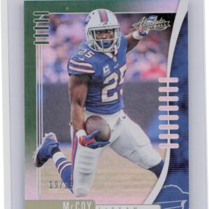 2019 Absolute LeSean McCoy Spectrum Green /25 #8 Bills