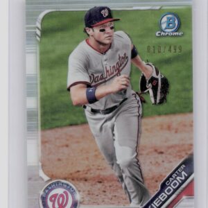 2019 Bowman Carter Kieboom /499 #BCP-98 Nationals Chrome Prospects Refractor