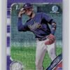 2019 Bowman Derian Cruz SN250 #BCP-11 Braves Mojo Refractors Purple