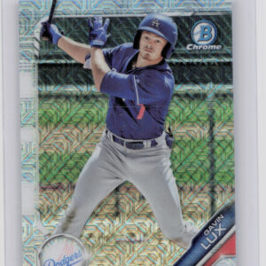 2019 Bowman Gavin Lux #BCP-130 Dodgers Chrome Prospects Mojo Refractors