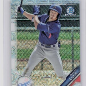 2019 Bowman Gavin Lux #BCP-130 Dodgers Chrome Prospects Mojo Refractors