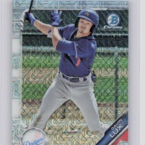 2019 Bowman Gavin Lux #BCP-130 Dodgers Chrome Prospects Mojo Refractors