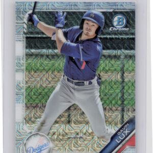 2019 Bowman Gavin Lux #BCP-130 Dodgers Chrome Prospects Mojo Refractors