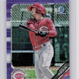 2019 Bowman Jonathan India /250 #BCP-102 Reds Prospects Mojo Refractors Purple