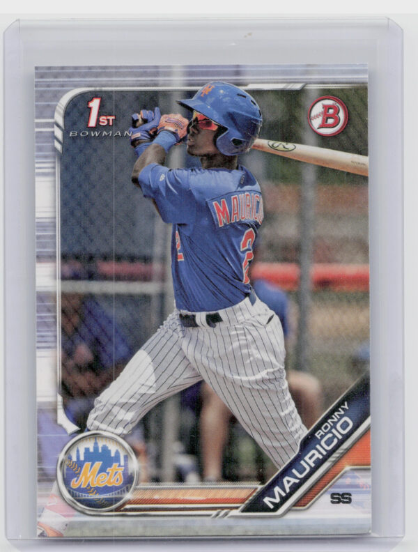 2019 Bowman Ronny Mauricio #BP-107 Mets Prospects
