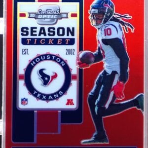 2019 Contenders Optic DeAndre Hopkins Red /199 #32 Texans