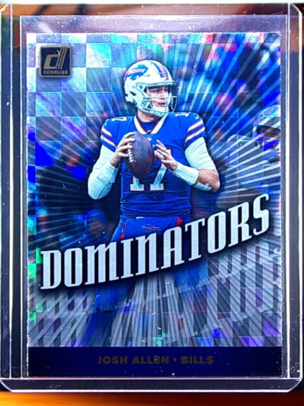 2019 Donruss Josh Allen #DOM-29 Bills Dominators