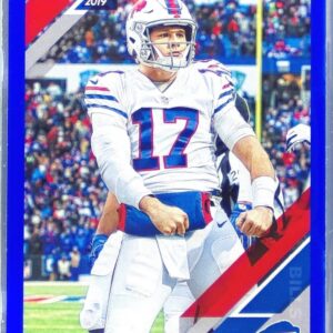 2019 Donruss Josh Allen Press Proof Blue VAR #33V Bills