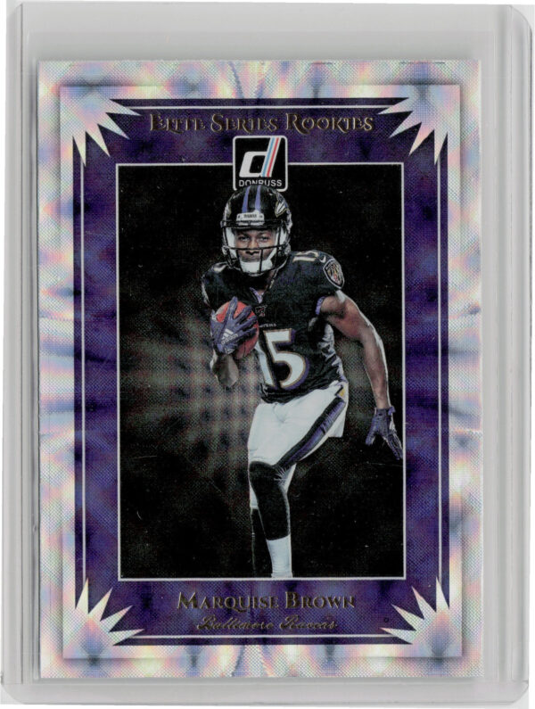 2019 Donruss Marquise Brown #ESR-12 Ravens Elite Series Rookies