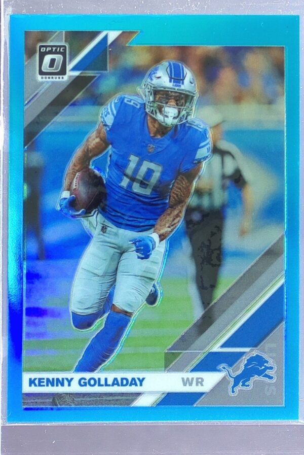 2019 Donruss Optic Kenny Golladay Aqua /299 #36 Lions