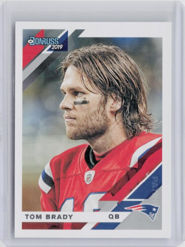 2019 Donruss Tom Brady VAR #162V Patriots