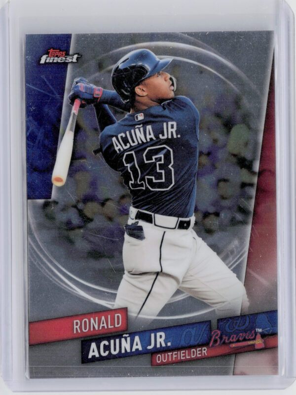 2019 Finest Ronald Acuna Jr. #33 Braves