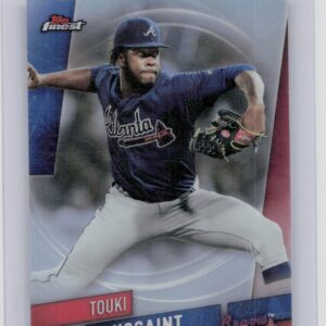 2019 Finest Touki Toussaint Refractor #88 Braves