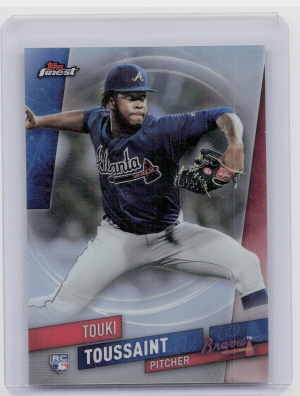 2019 Finest Touki Toussaint Refractor #88 Braves