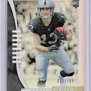 2019 Panini Absolute Hunter Renfrow RC SN199 #120 Raiders