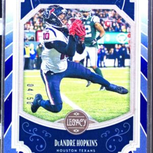 2019 Panini Legacy DeAndre Hopkins /50 #FTA-DH Texans For the Ages Blue