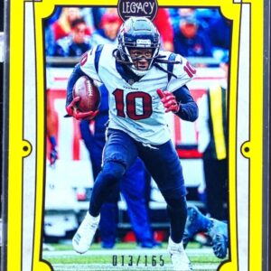 2019 Panini Legacy DeAndre Hopkins Yellow /165 #43 Texans
