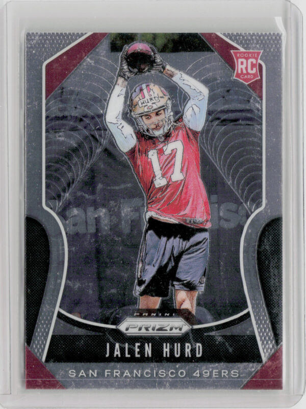 2019 Panini Prizm Jalen Hurd RC #361 49ers
