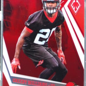 2019 Phoenix Greedy Williams RC Red /299 #141 Browns