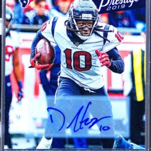 2019 Prestige DeAndre Hopkins Auto #98 Texans Xtra Points Signatures
