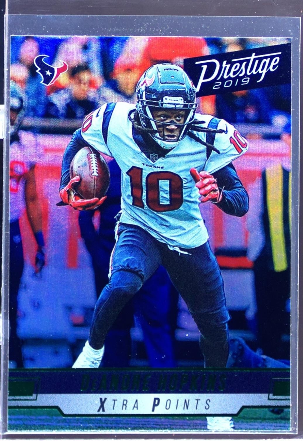 2019 Prestige DeAndre Hopkins Xtra Points Green #98 Texans