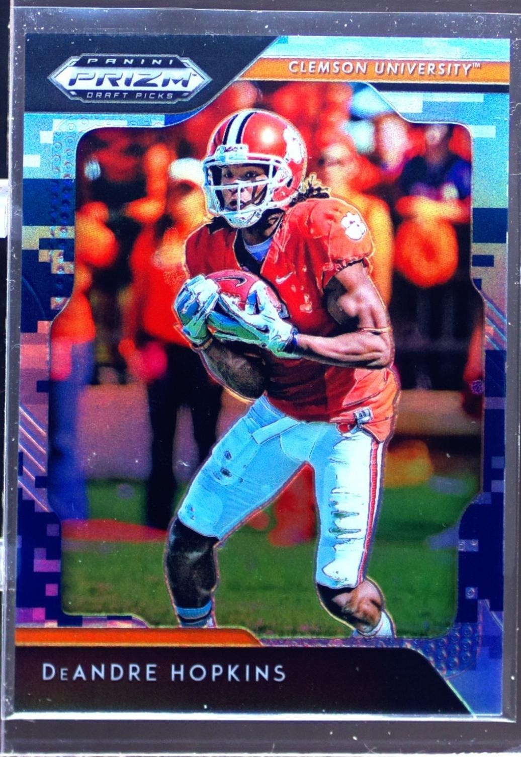 2019 Prizm Draft Picks DeAndre Hopkins Prizms Camo /25 #28 Tigers