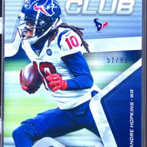 2019 Rookies & Stars DeAndre Hopkins /99 #TC-DH Texans Touchdown Club Orange