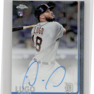 2019 Topps Chrome Dawel Lugo AU #RA-DL Tigers Rookie Autographs
