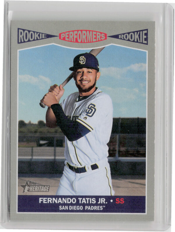 2019 Topps Heritage Fernando Tatis Jr. #RP-12 Padres Rookie Performers