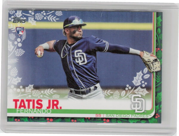 2019 Topps Holiday Fernando Tatis Jr. RC #HW126 Padres