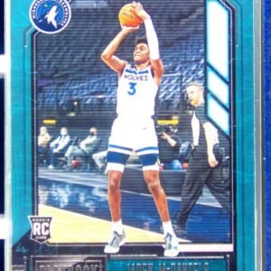 2020-21 Chronicles Jaden McDaniels Teal RC #180 Timberwolves