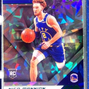 2020-21 Chronicles Nico Mannion Green Ice RC #273 Warriors