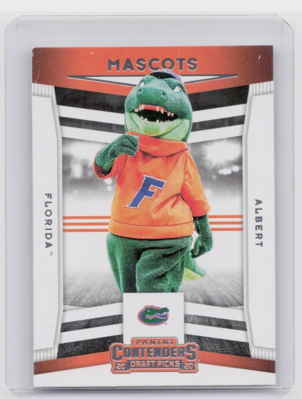 2020-21 Contenders Draft Picks Albert #6 Gators Mascots