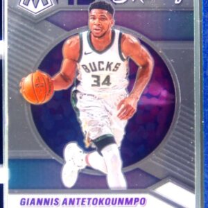 2020-21 Mosaic Giannis Antetokounmpo #19 Bucks Men of Mastery