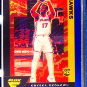 2020-21 Panini Flux Onyeka Okongwu Light Blue RC #215 Hawks